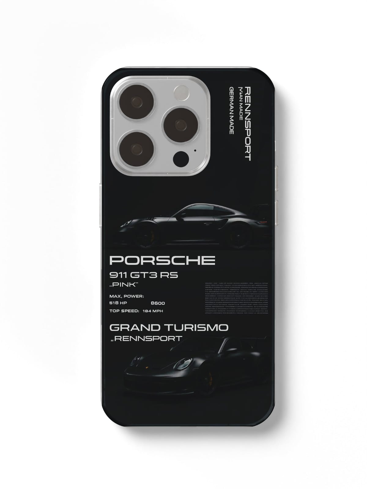 NEW BLACK PORSCHE