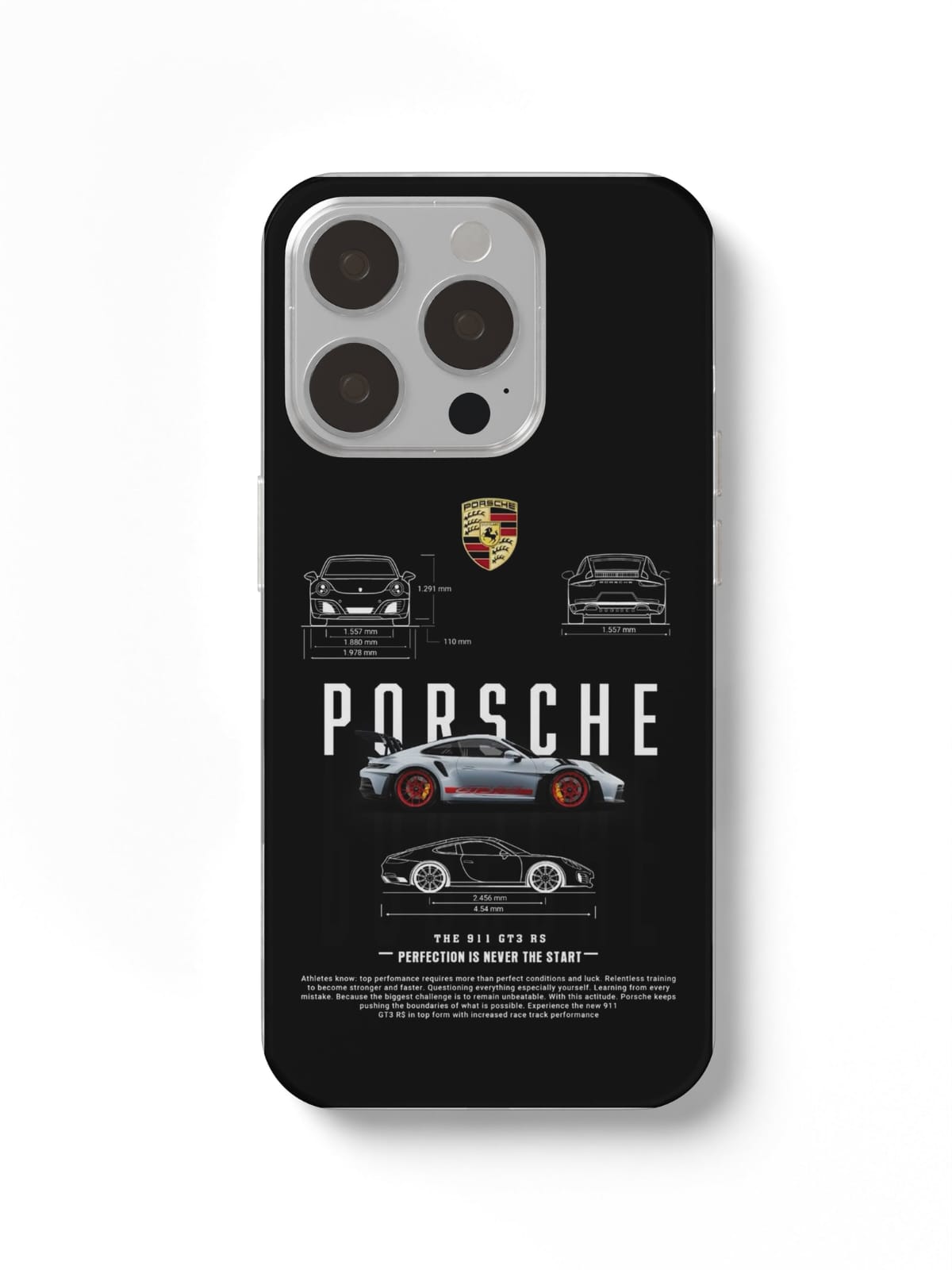 NEW BLACK PORCHE