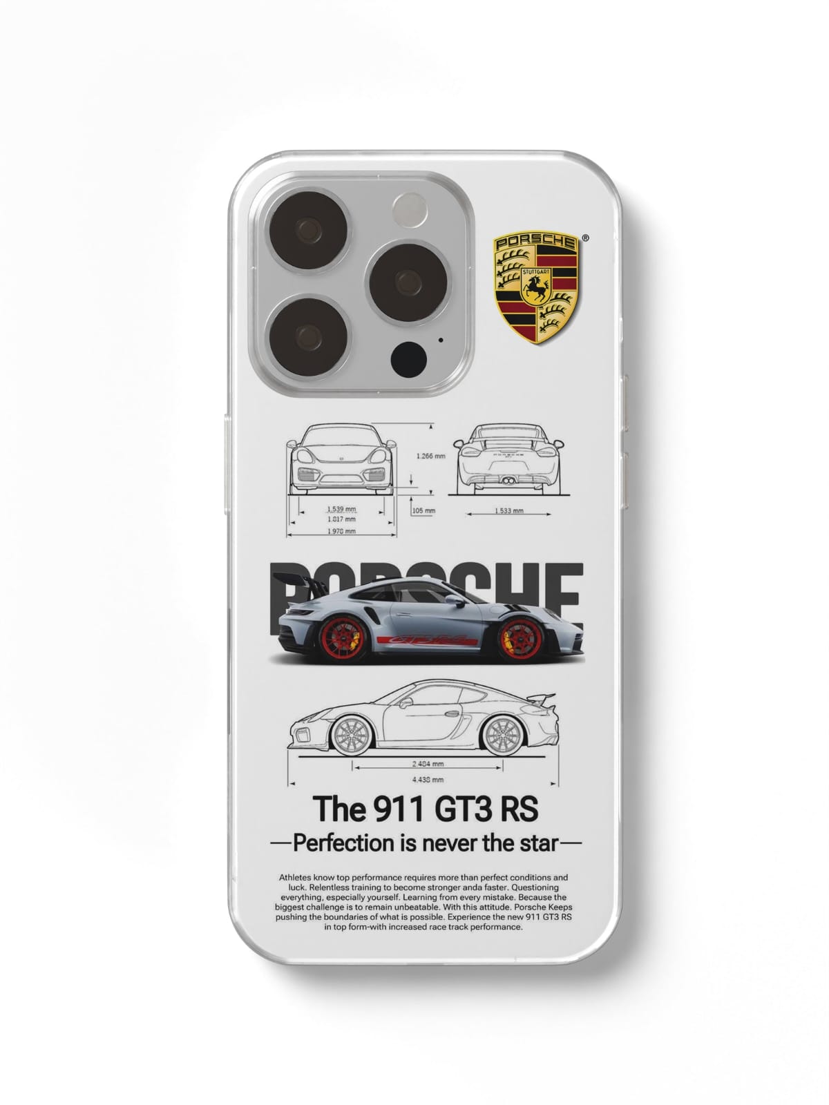 NEW WHITE PORCHE